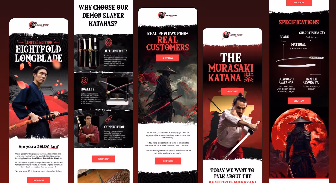 Email design example by Sunlo Consulting