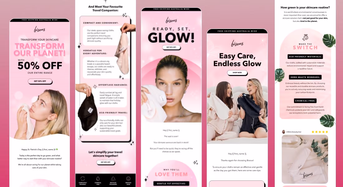 Email design example by Sunlo Consulting