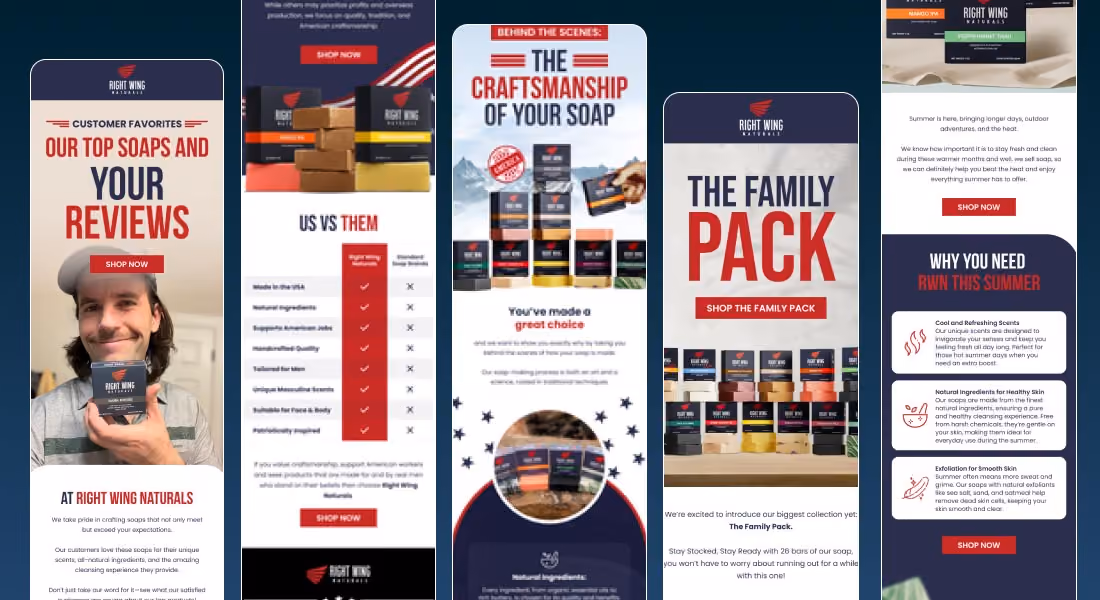 Email design example by Sunlo Consulting