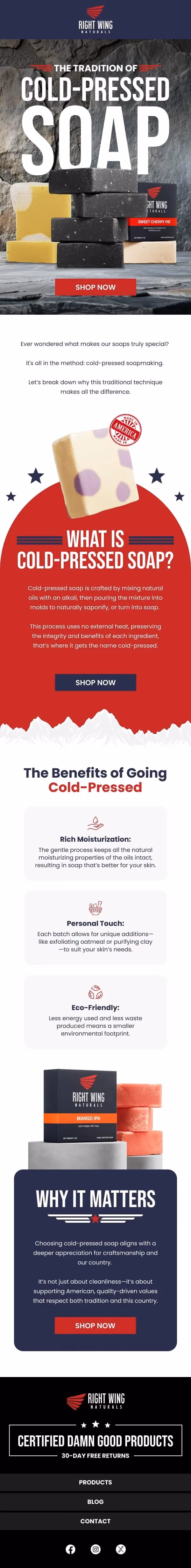 RWN campaign email design by Sunlo Consulting