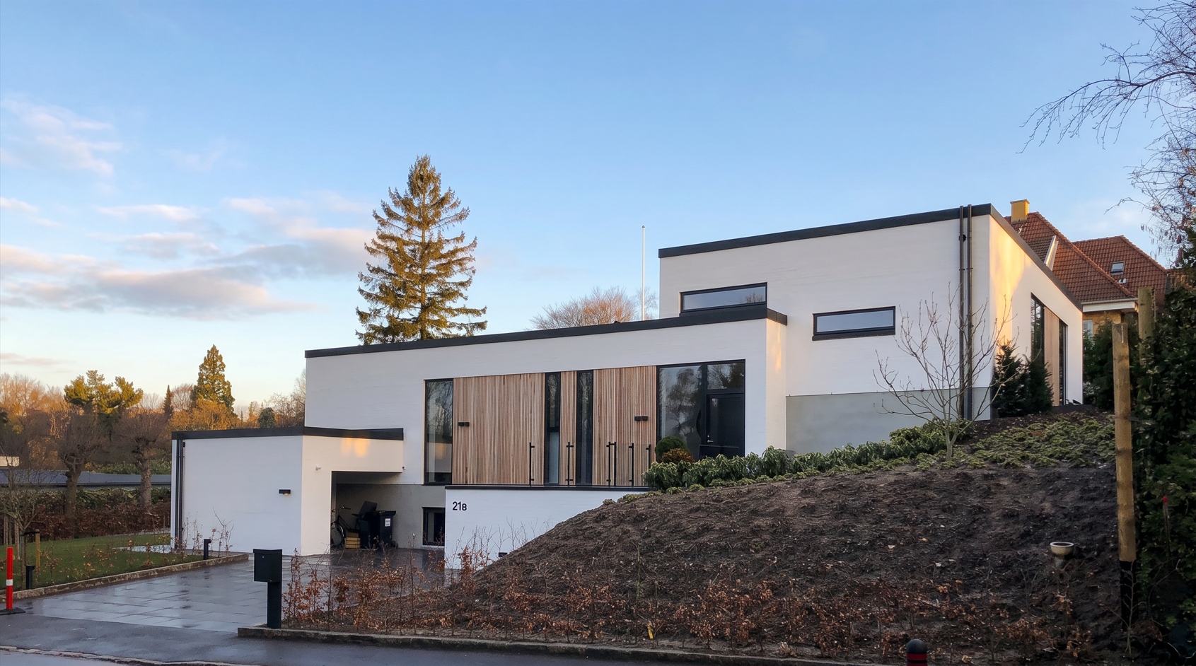Billede af Dansk arkitekttegnet partereplans villa af arkitektfirmaet m2plus.