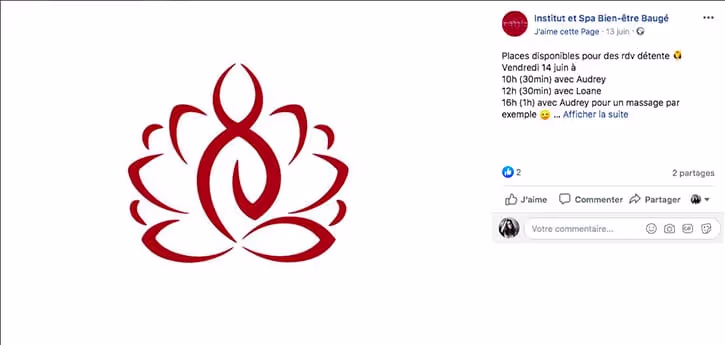 logo facebook kiute reservation en ligne