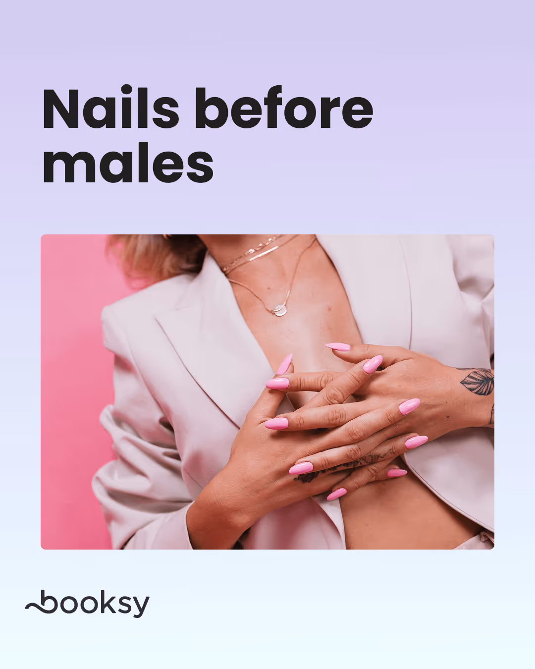 Nails before males - download cute nail quote for instagram