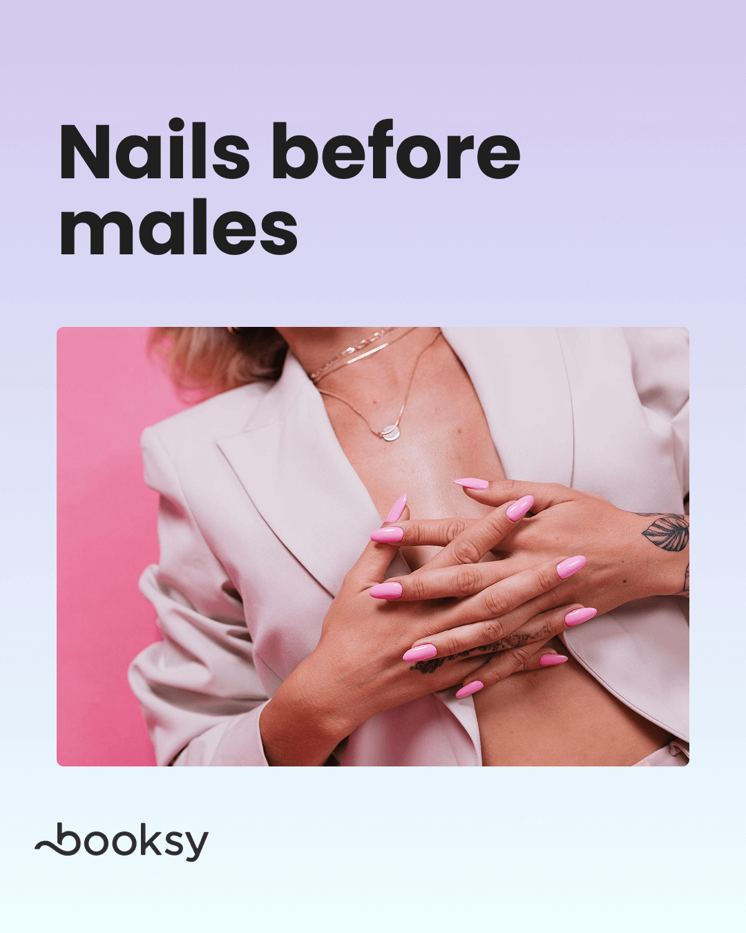 Nails before males - download cute nail quote for instagram
