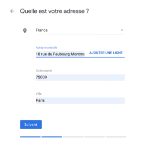 renseigner adresse google my business kiute reservation en ligne