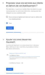zones activite google my business kiute reservation en ligne