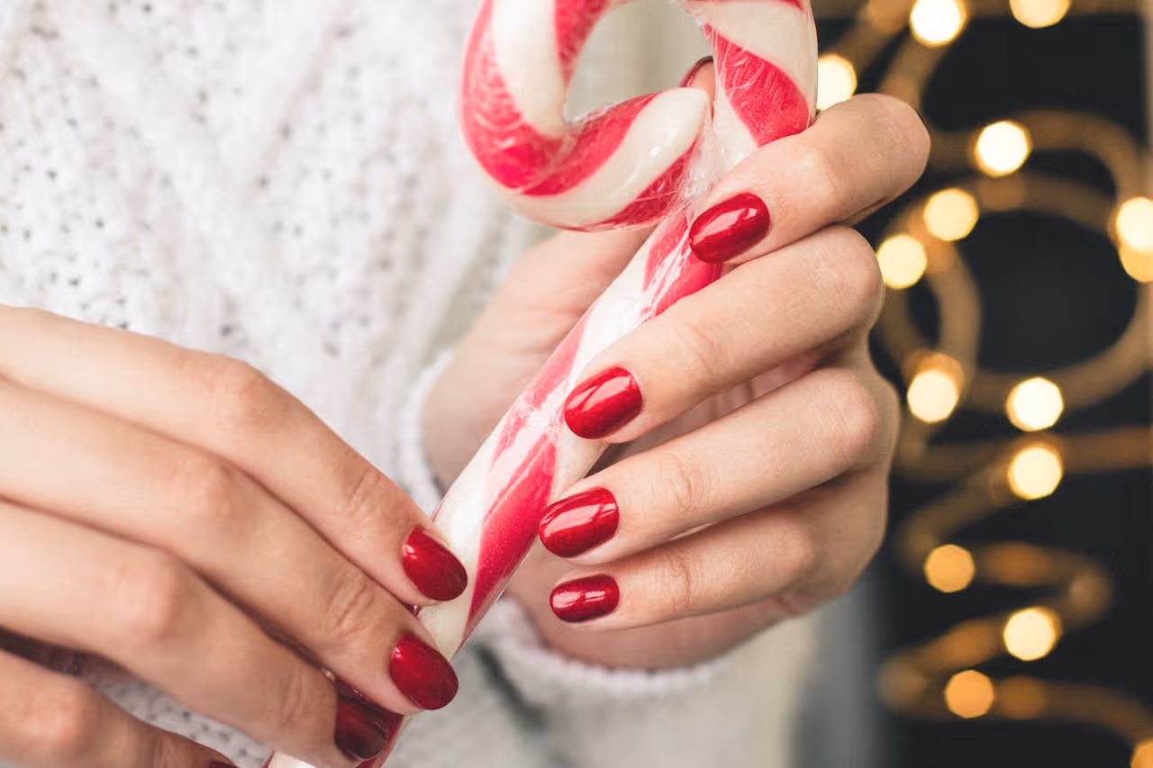 Christmas & Winter Nail Captions for Instagram & FB Posts