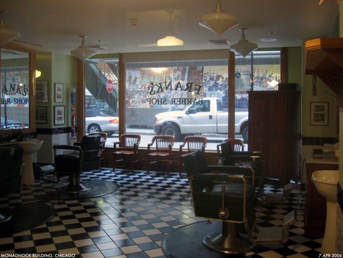 barbershop flooring