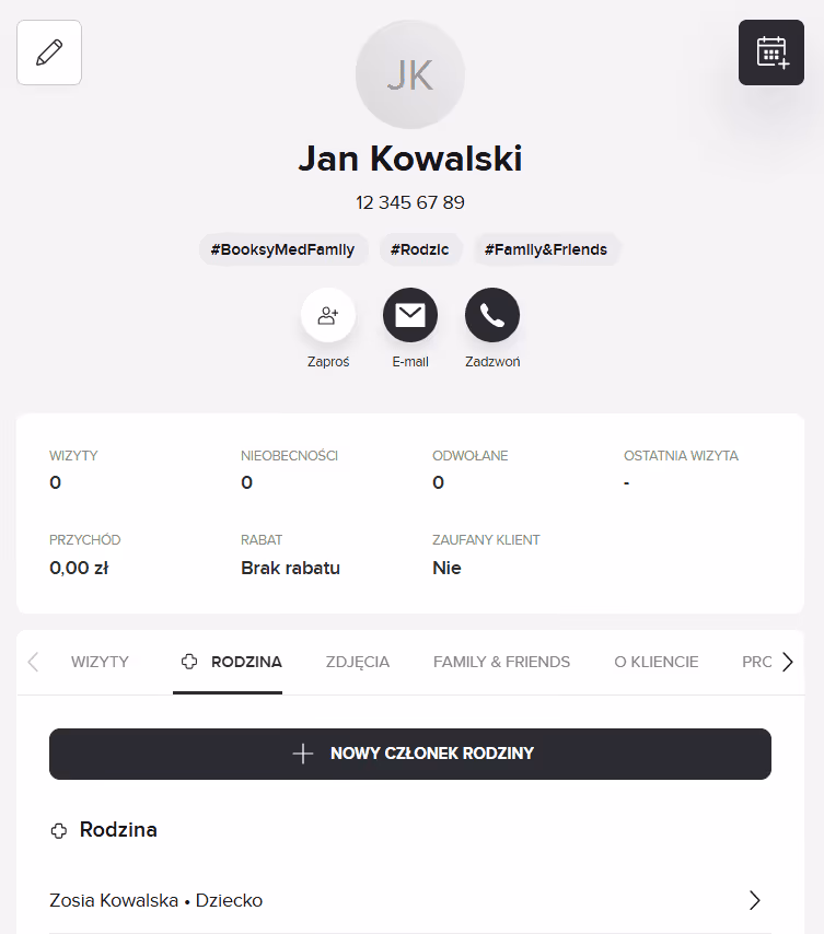 Jan Kowalski w Booksy Med
