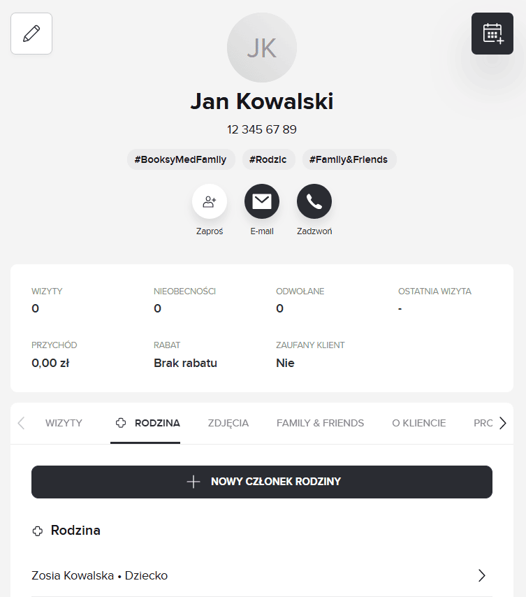 Jan Kowalski w Booksy Med