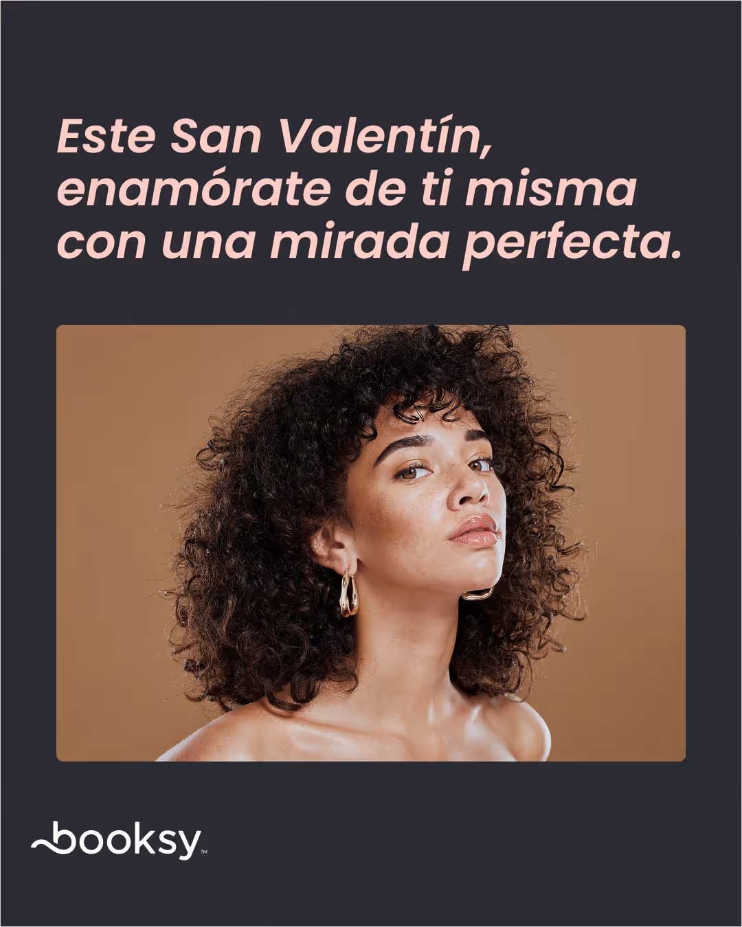 Frases de San Valentín para centros de cejas y pestañas