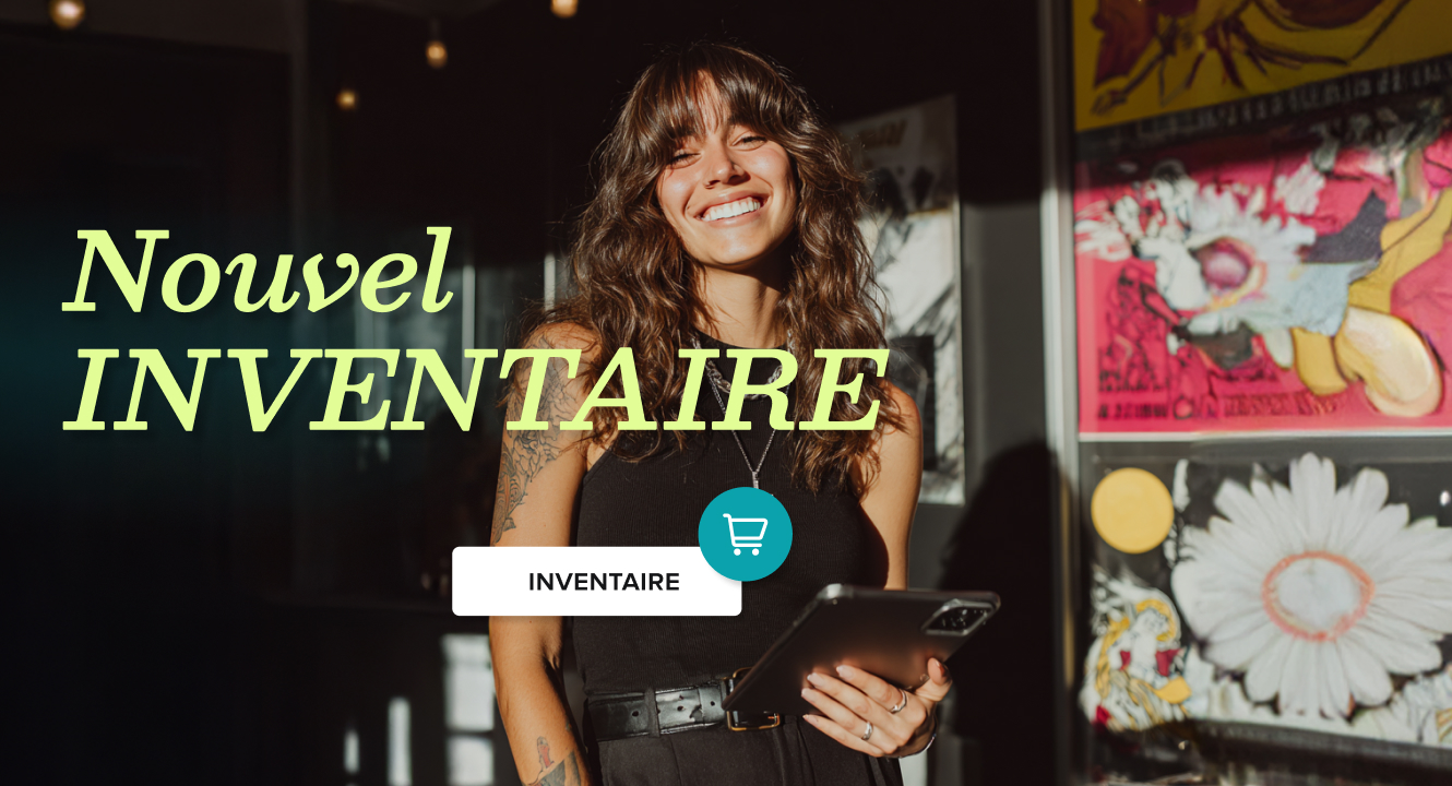 Prenez le contrôle de votre inventaire, grâce à la nouvelle fonctionnalité de Booksy Biz qui simplifie la gestion de produits