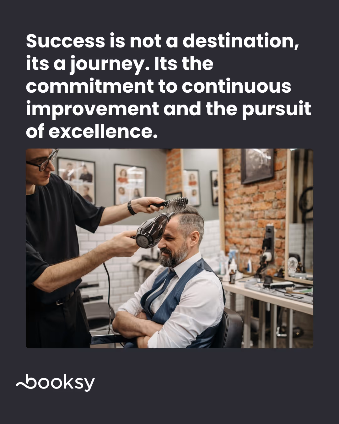 "Success is not a destination, it's a journey. It's the commitment to continuous improvement and the pursuit of excellence."