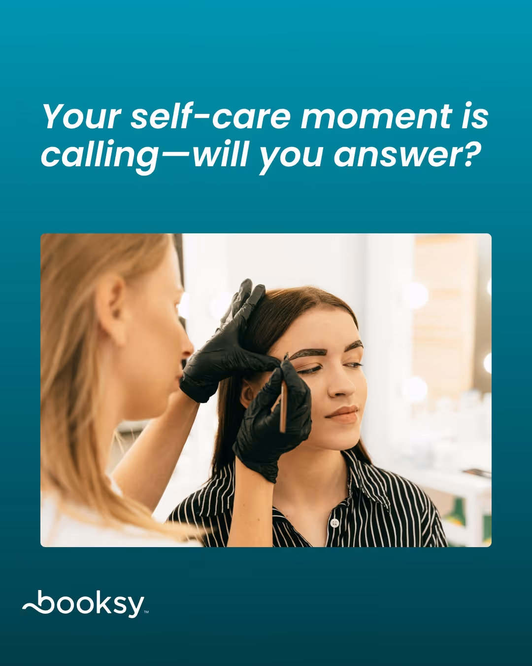 “Your self-care moment is calling—will you answer?”