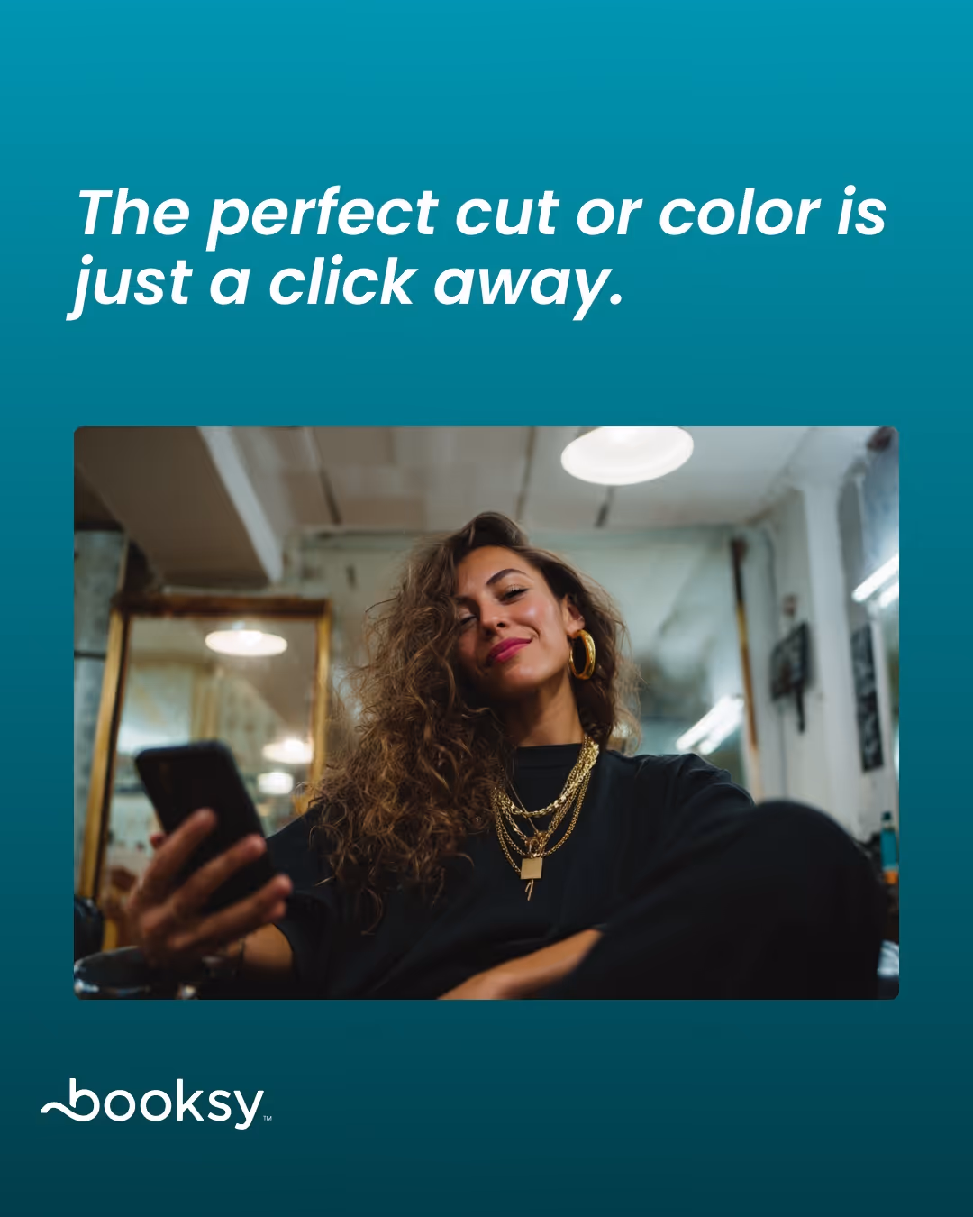 “The perfect cut or color is just a click away.”