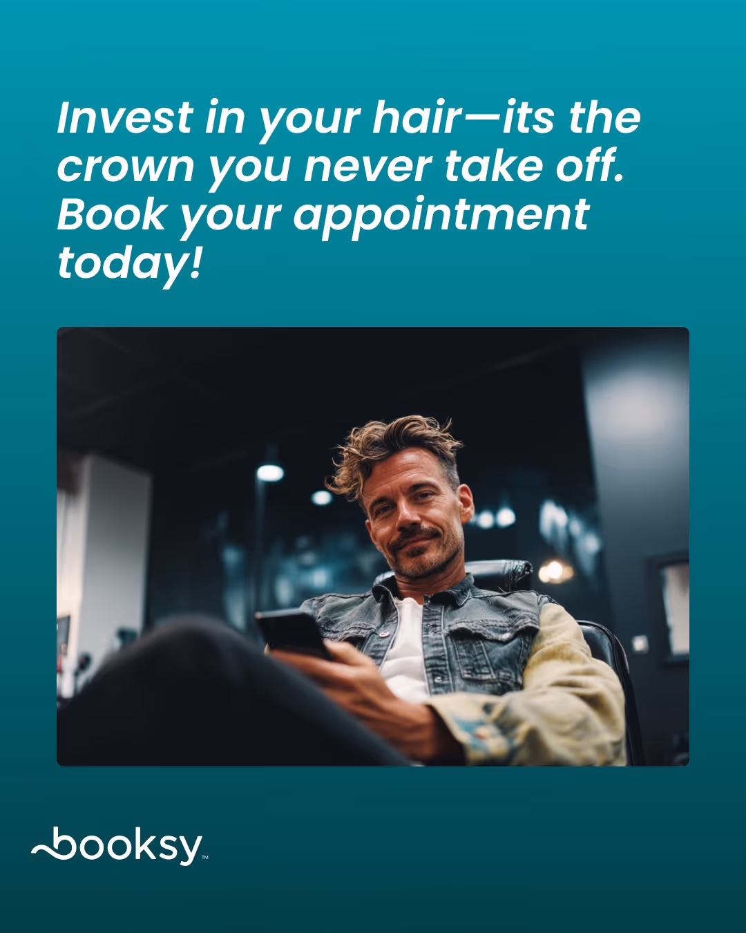 “Invest in your hair—it’s the crown you never take off. Book your appointment today!”