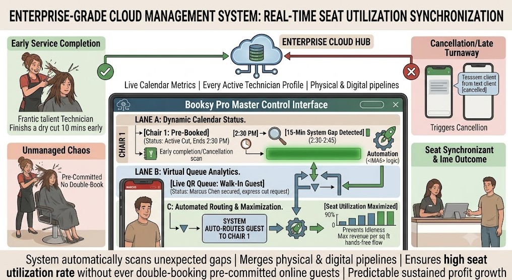 Real-Time Seat Utilization Synchronization