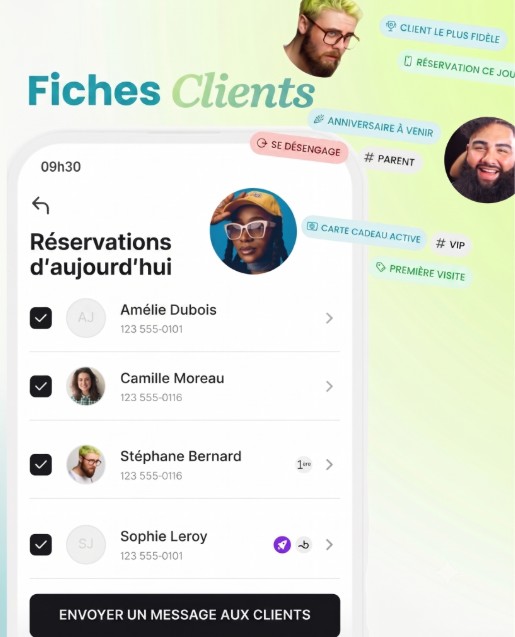 Fiche client digitale