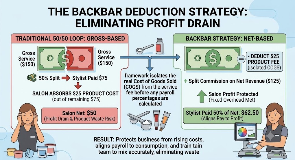 The Backbar Deduction Strategy: Implementing Clear Product Fees (Product Deductions)