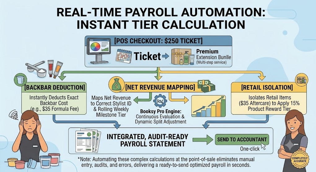 Real-Time Payroll Automation: Calculating Split Tiers Instantly Across Split Service Types