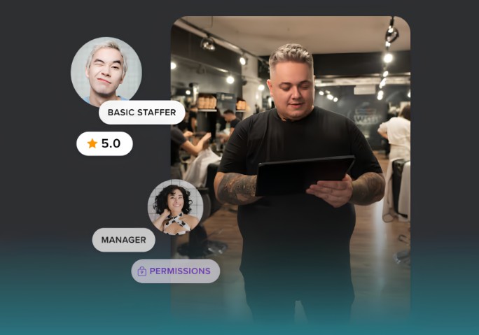 Salon employee management software