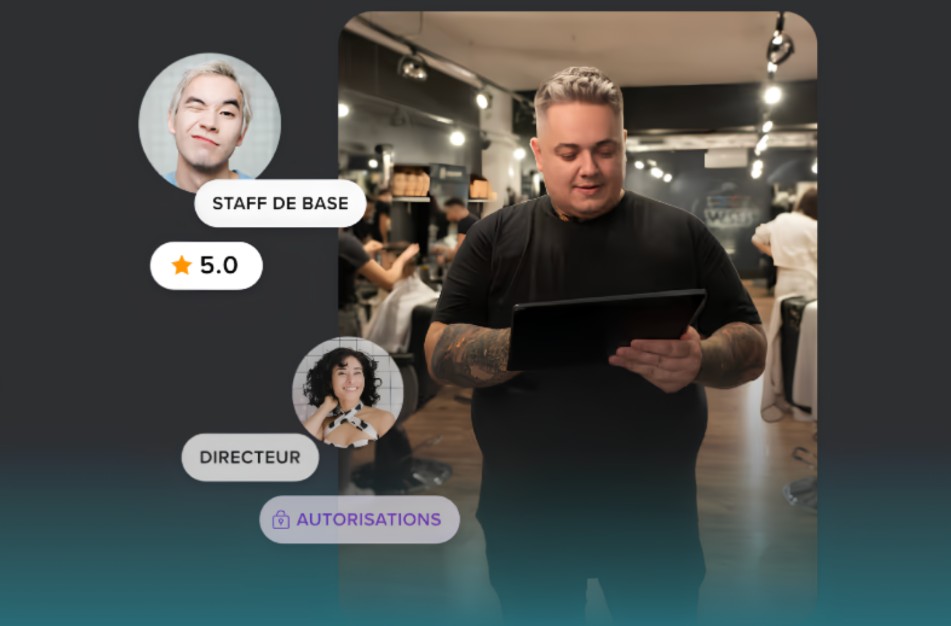 Logiciel professionnel de la coiffure