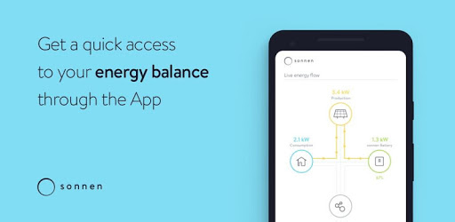 sonnenBatterie Android and Apple App