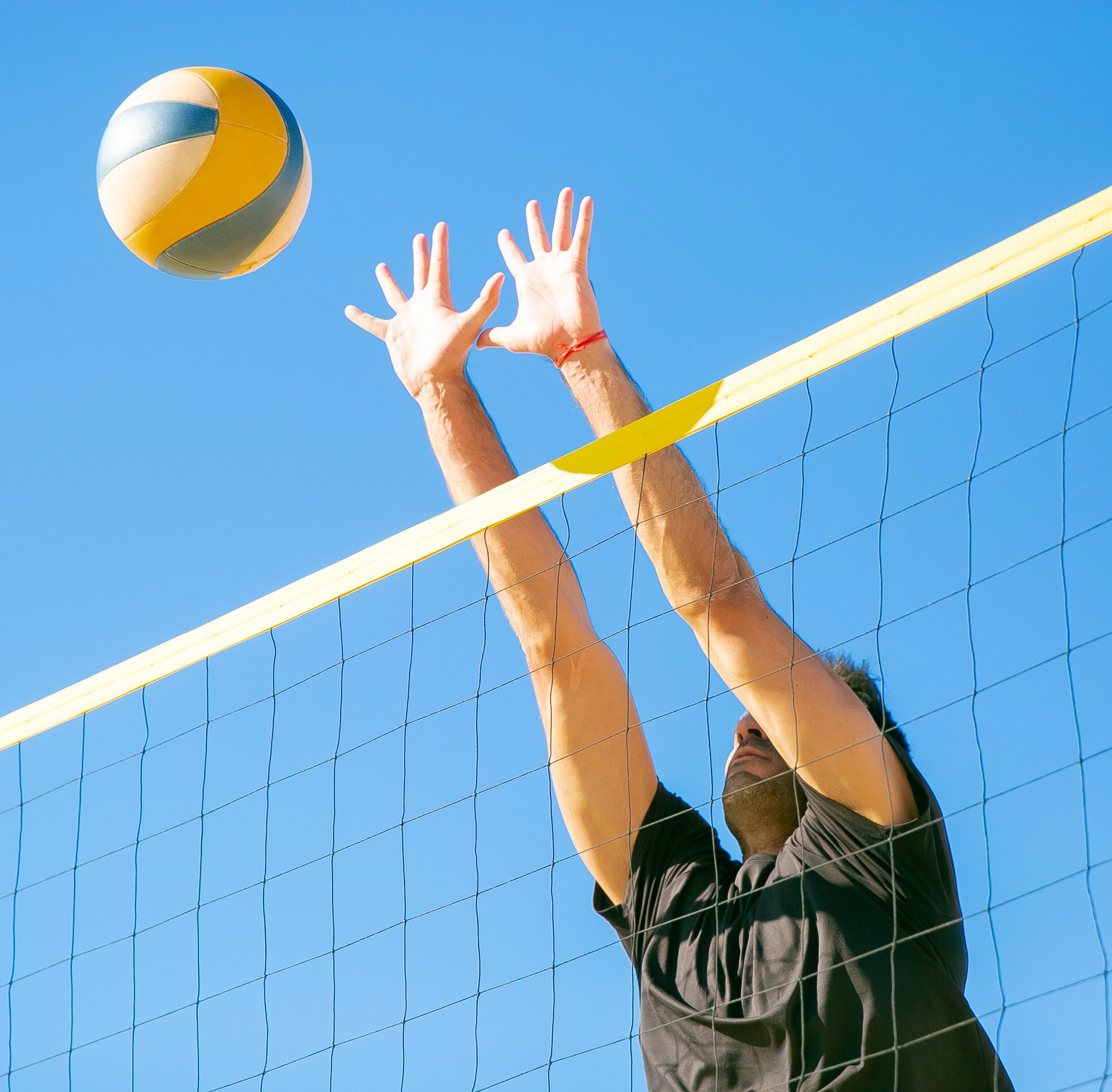 Stock photo of volleyball