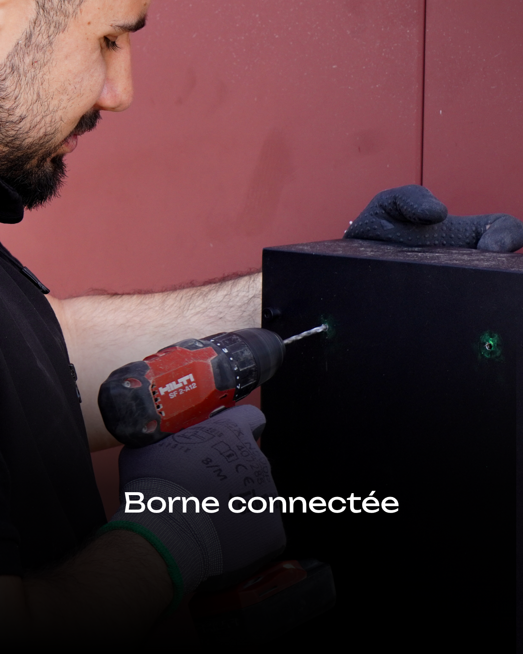 Borne de recharge JUPITER double prise