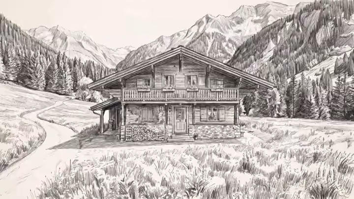 Pencil drawing opeting special effect (VFX) in Amplifiles