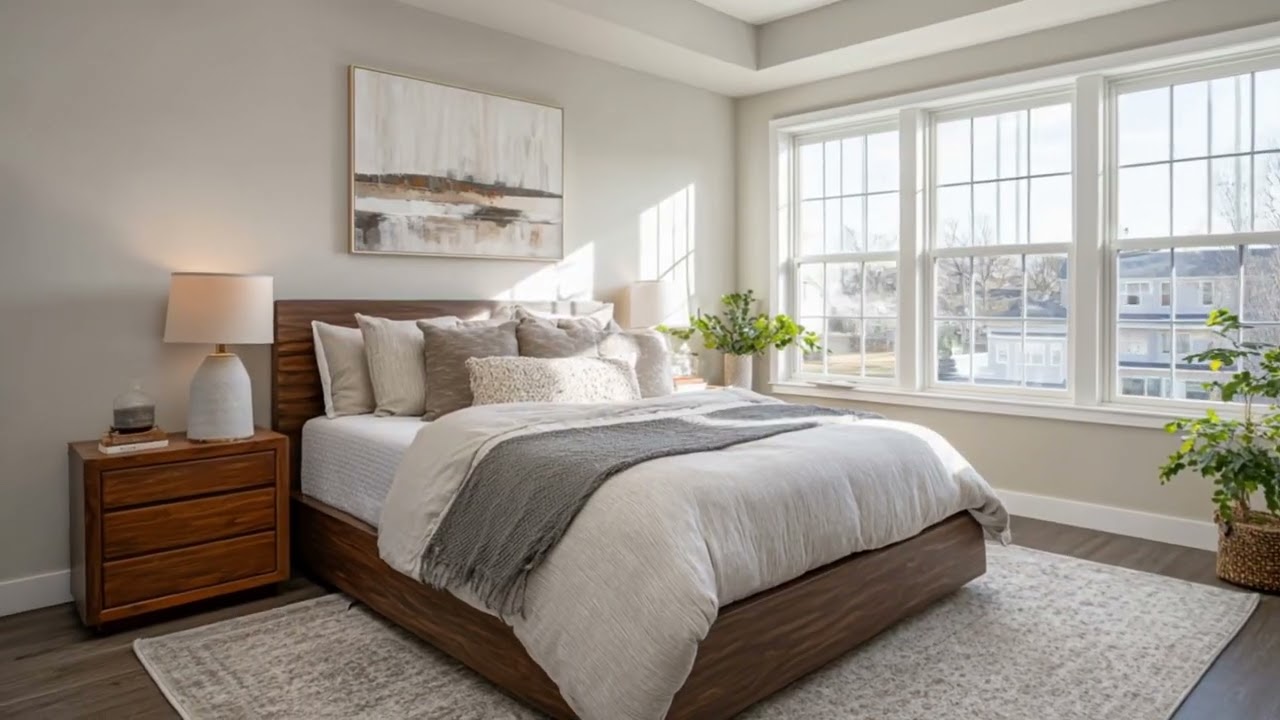 Modern home walkthrough listing video example