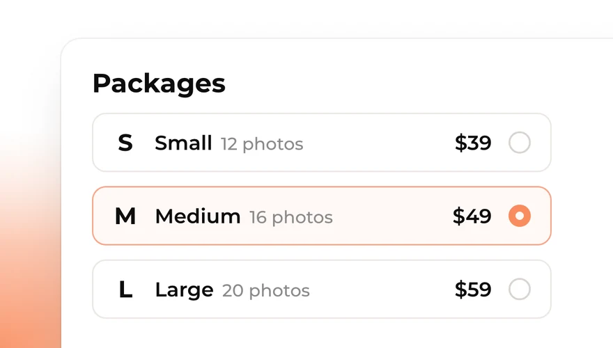 Choosing a Small, Medium or Large done-for-you package
