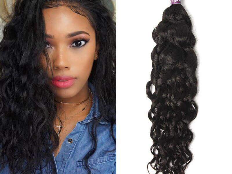 O cabelo indiano é grosso, mas mais claro que o cabelo brasileiro