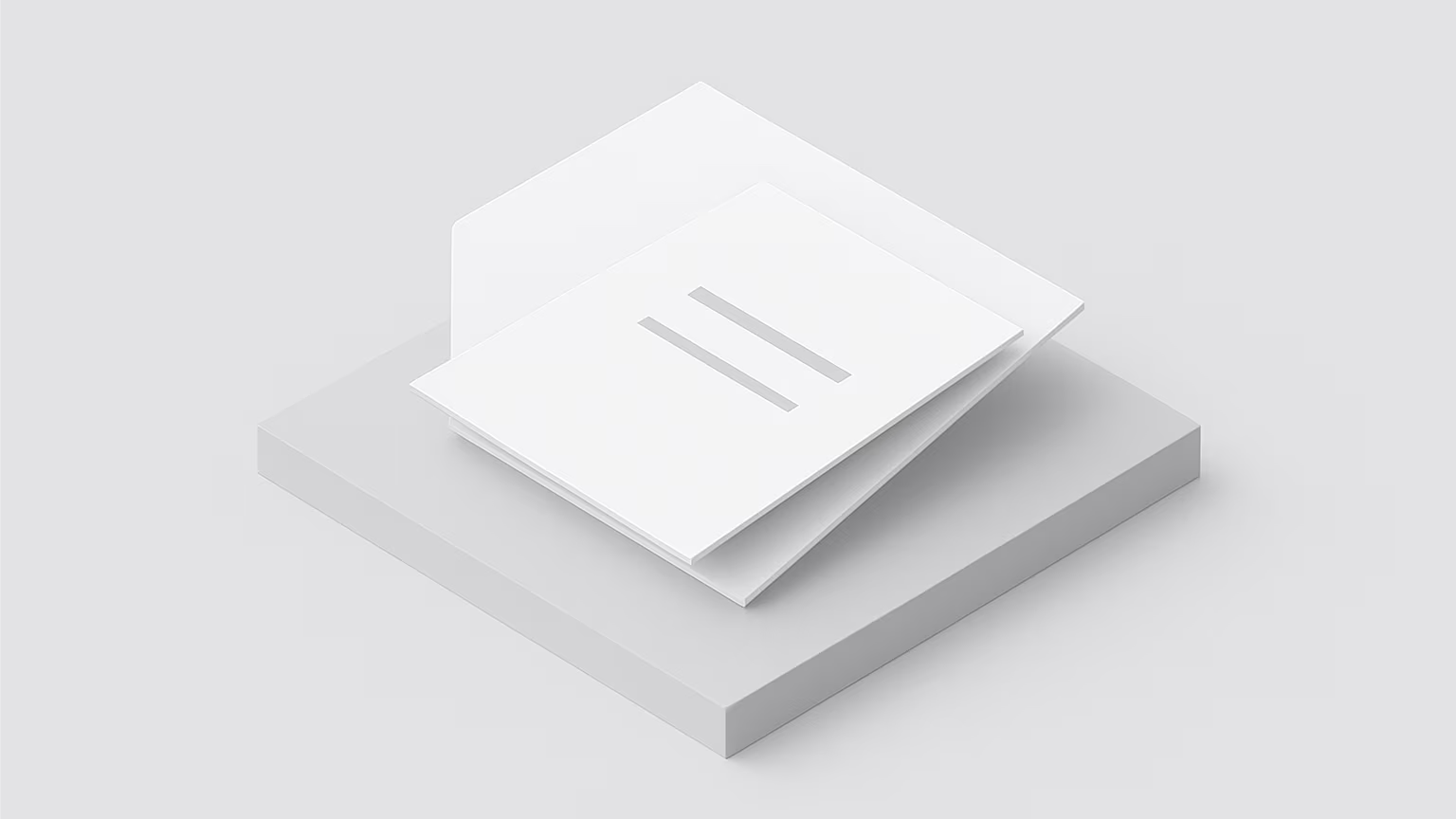 Contract stage icon in 3D, symbolizing a signed building agreement