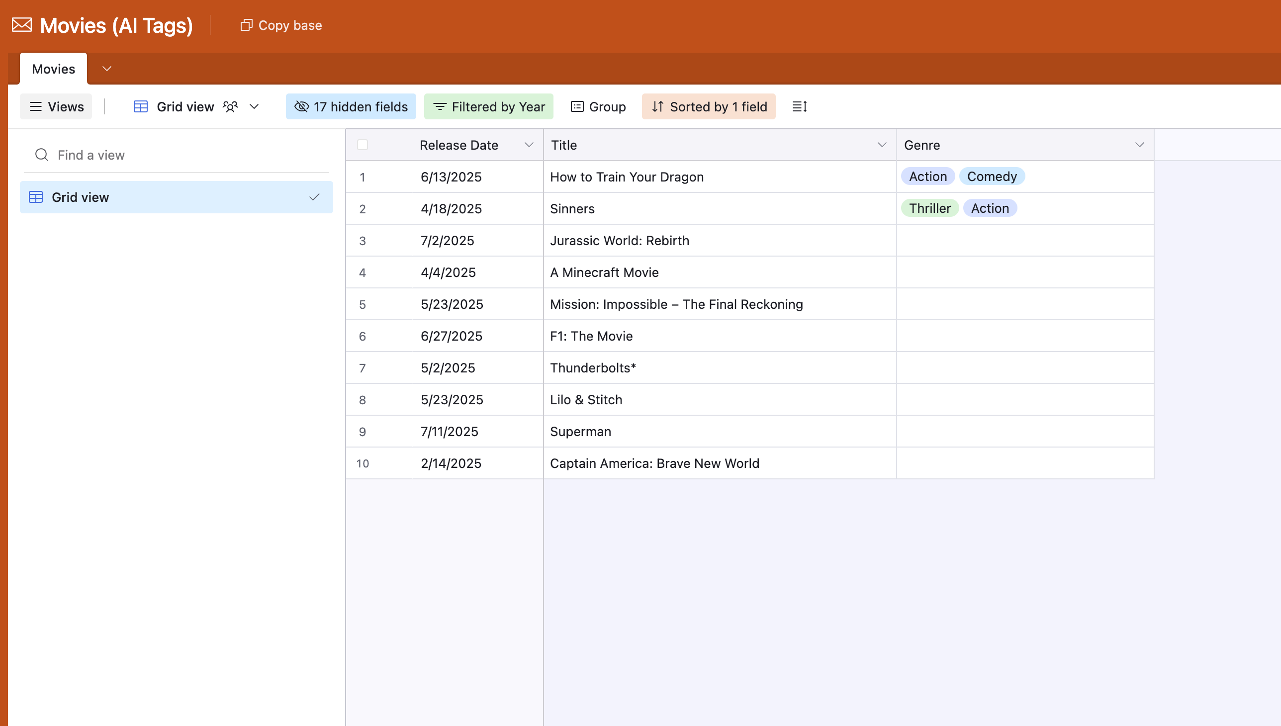 Use AI to add Tags and Categories in a Spreadsheet