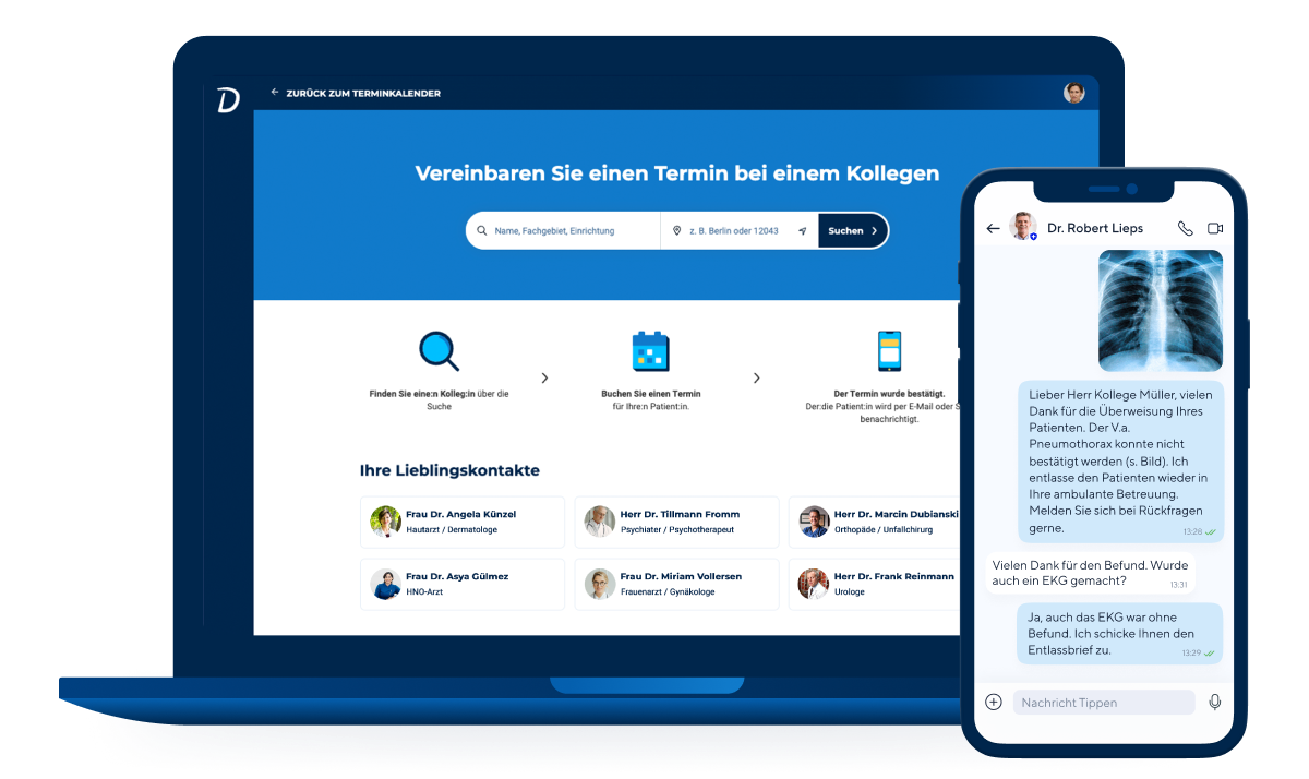 WhatsApp Alternative für Kliniken: Doctolib