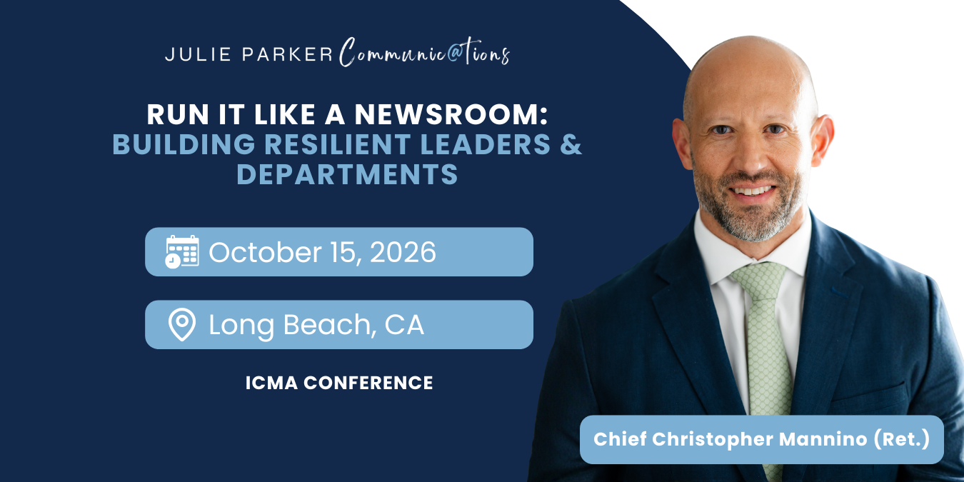 Crisis leadership keynote in Long Beach CA on building resilient communications departments October 15 2026.