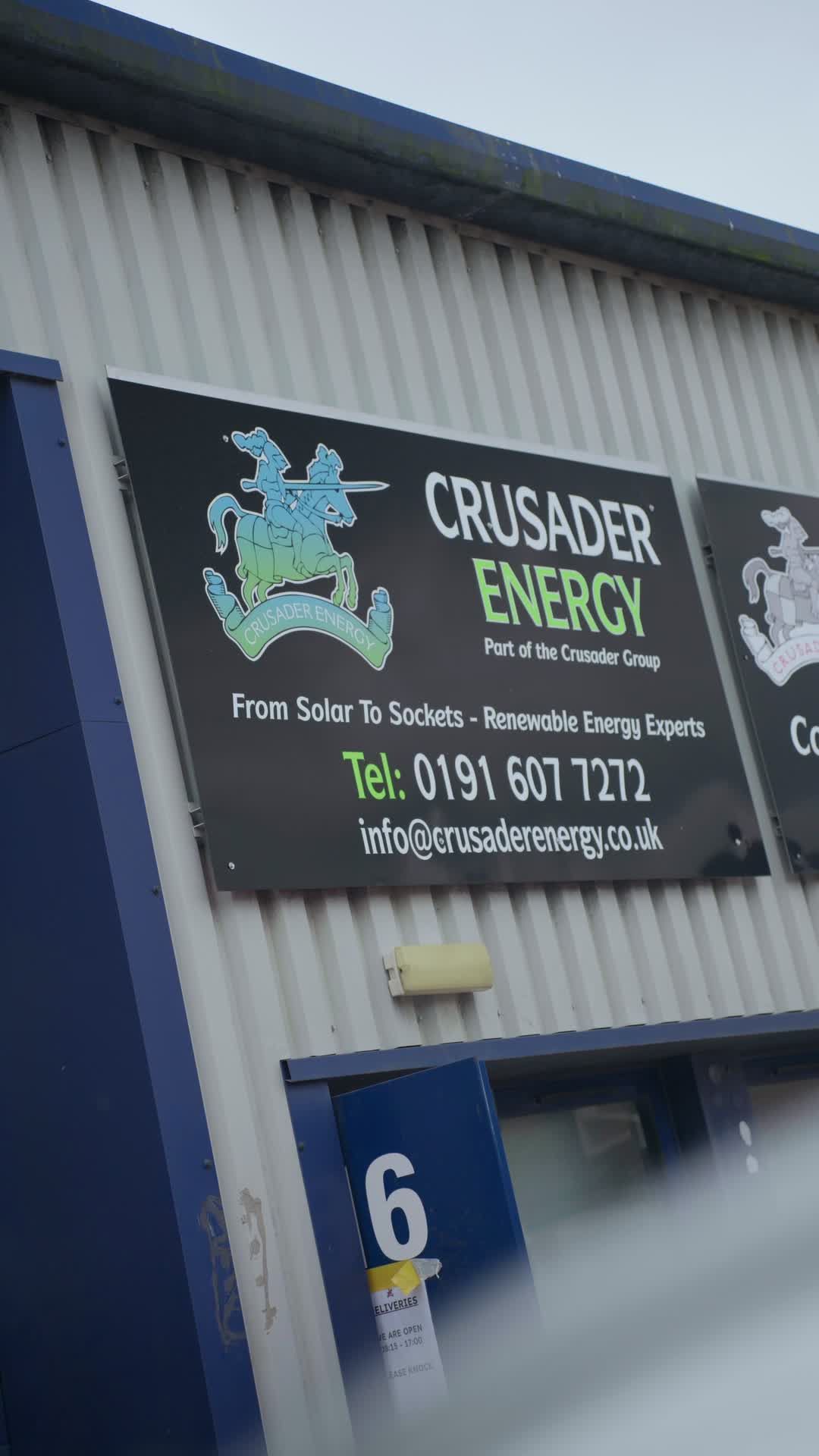 Crusader Solar installation campaign produced by Start and Scale