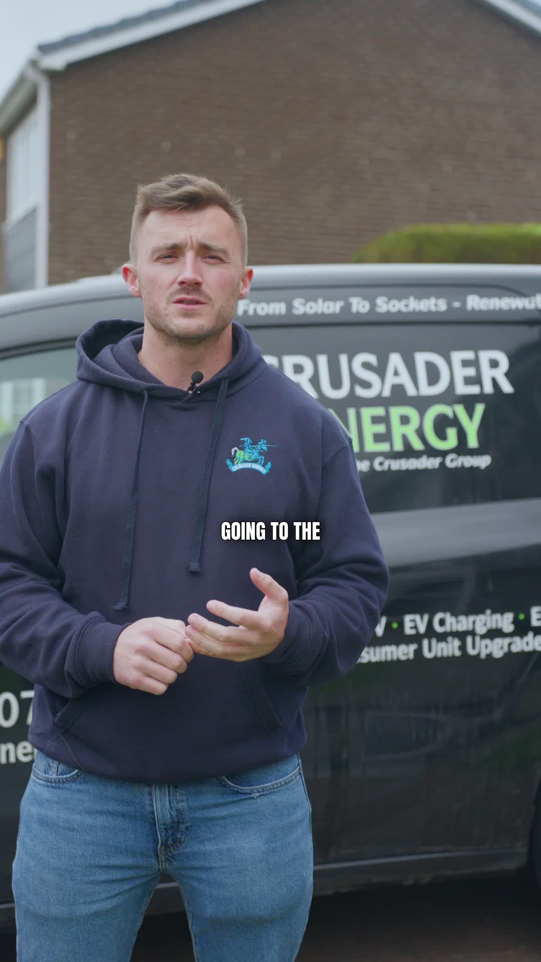 Crusader Solar survey booking campaign still