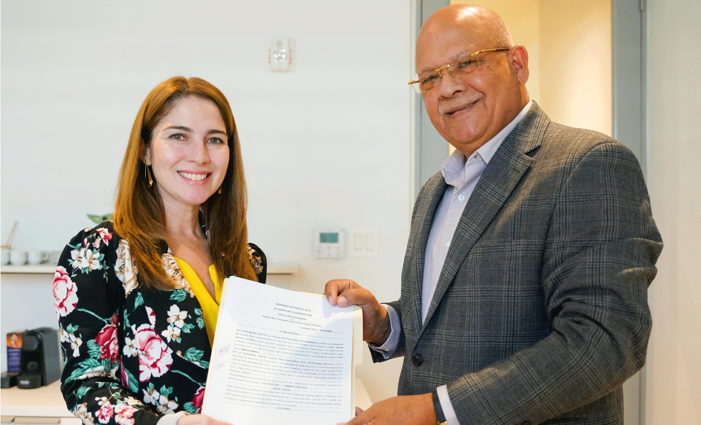 Fachada del Puerto Rico Innovation & Technology Service en Hato Rey, Puerto Rico