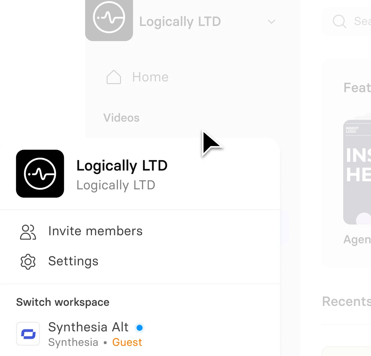 Organizations UI
