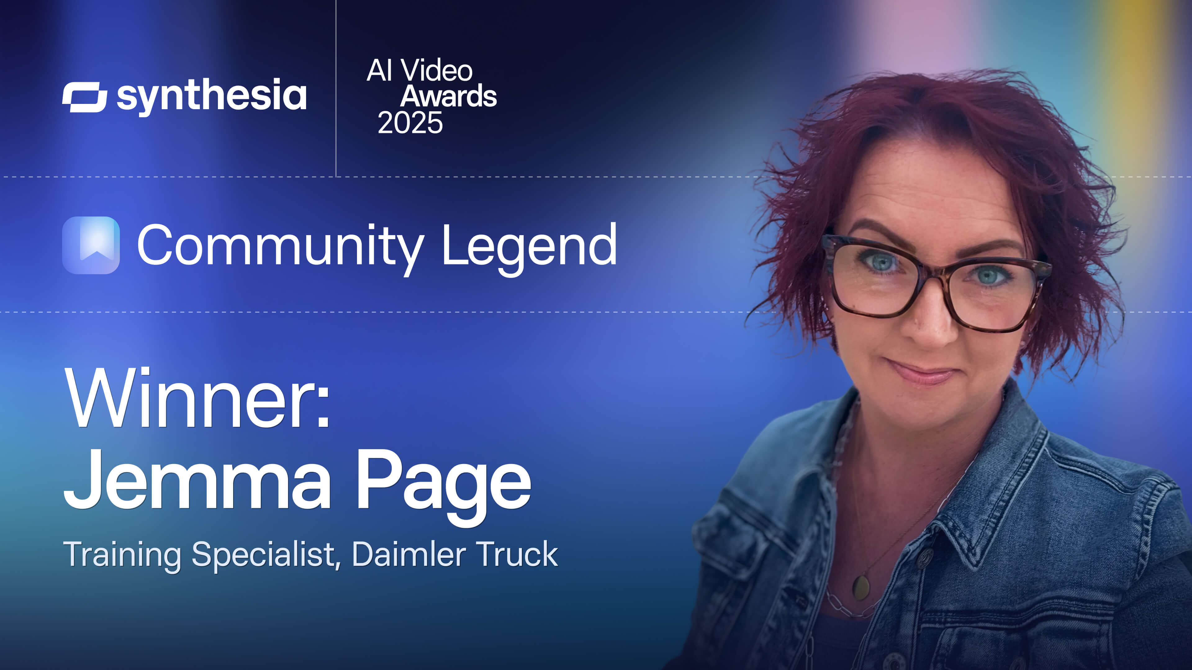 Synthesia award: Community Legend