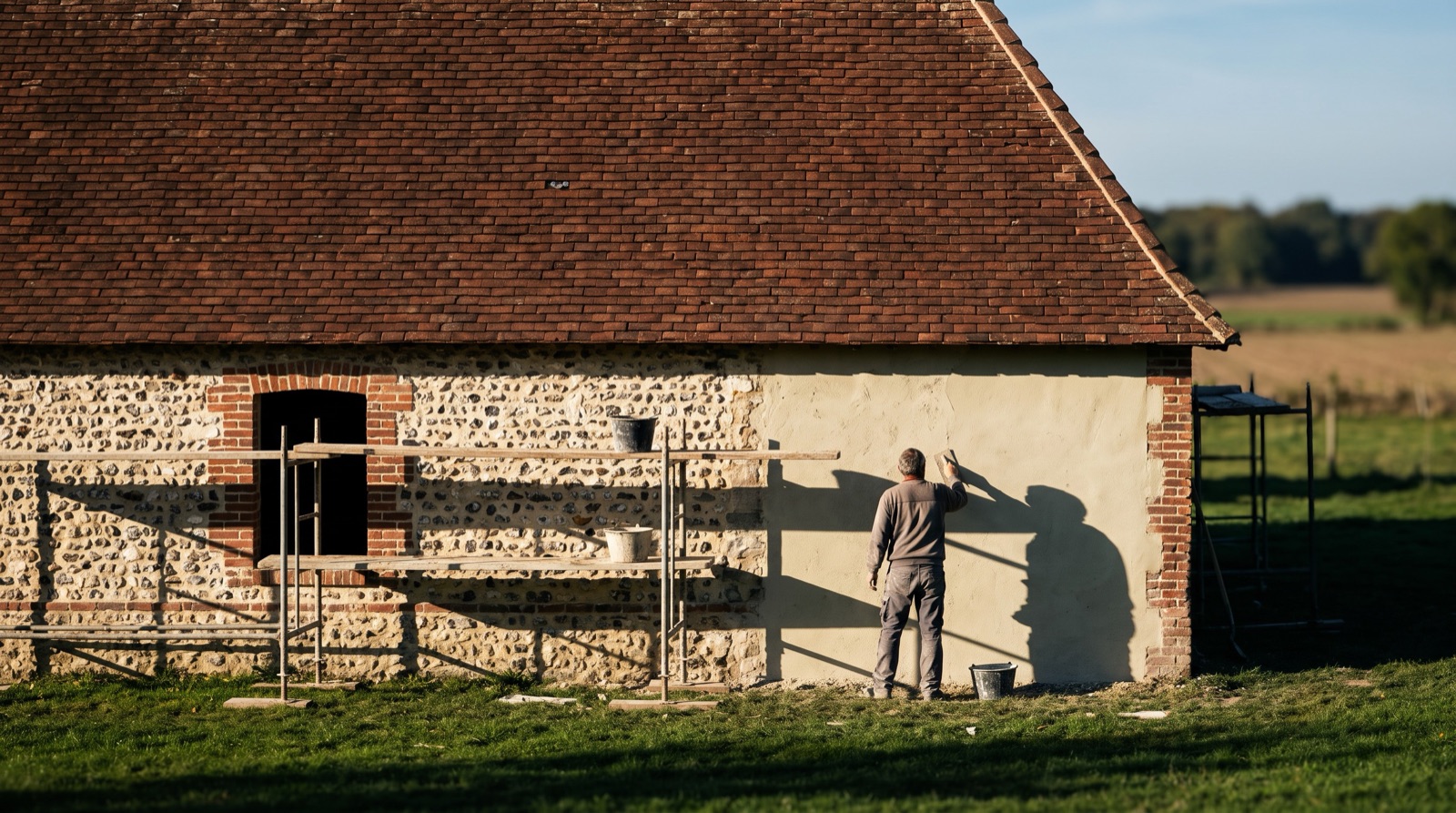 Rénovation de longère normande : maçonnerie, chaux et erreurs à éviter