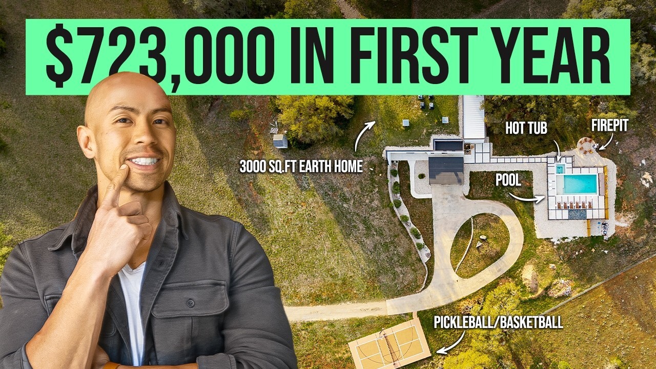 I Turned an Earth Home into a Resort and Made $700k in a Year