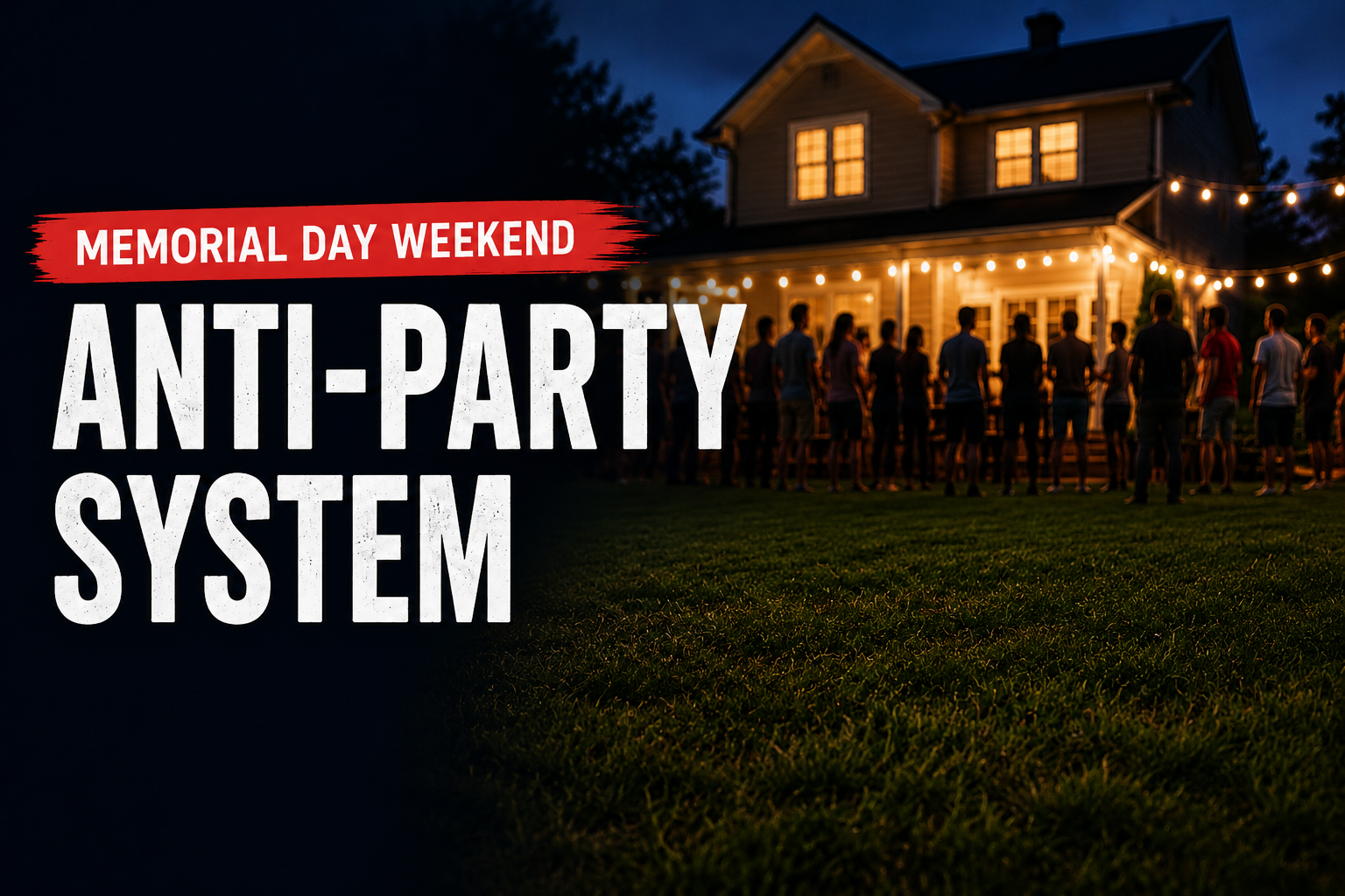 Airbnb Anti-Party System Memorial Day