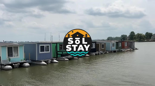 Solstay floating tiny homes on Lake Erie