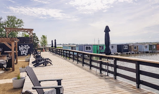 Solstay dock and floating homes
