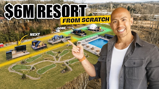 $6M Resort From Scratch — full case study video
