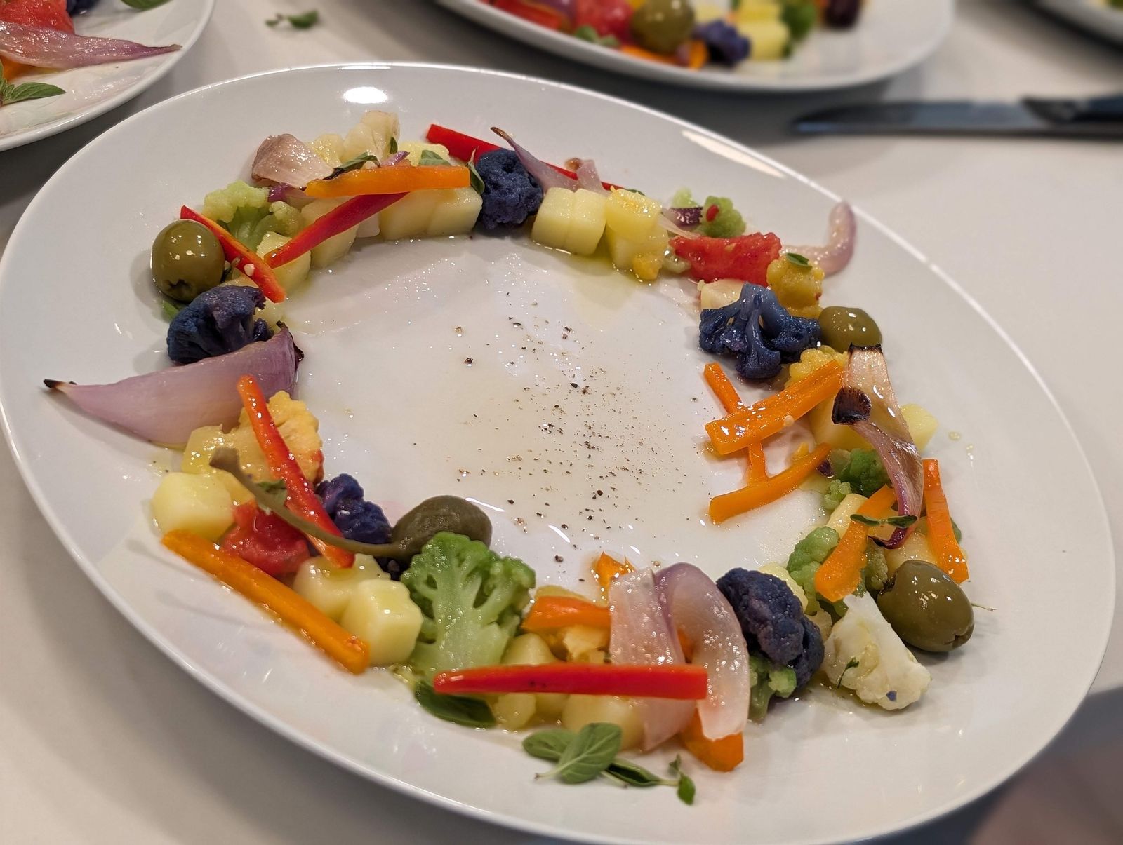 St. Paul Square Dinner Club Elena D'Agostino Burns dish
