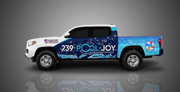 239-Pool-Joy service truck